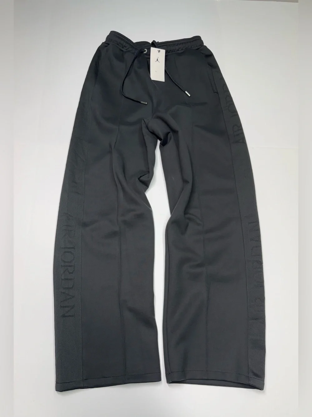 Nike Air Jordan  Open Hem Pants Men’s Size Small Black FZ2134 045 Retail $150NWT